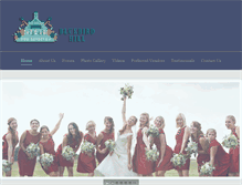 Tablet Screenshot of knoxvilleweddingvenue.com